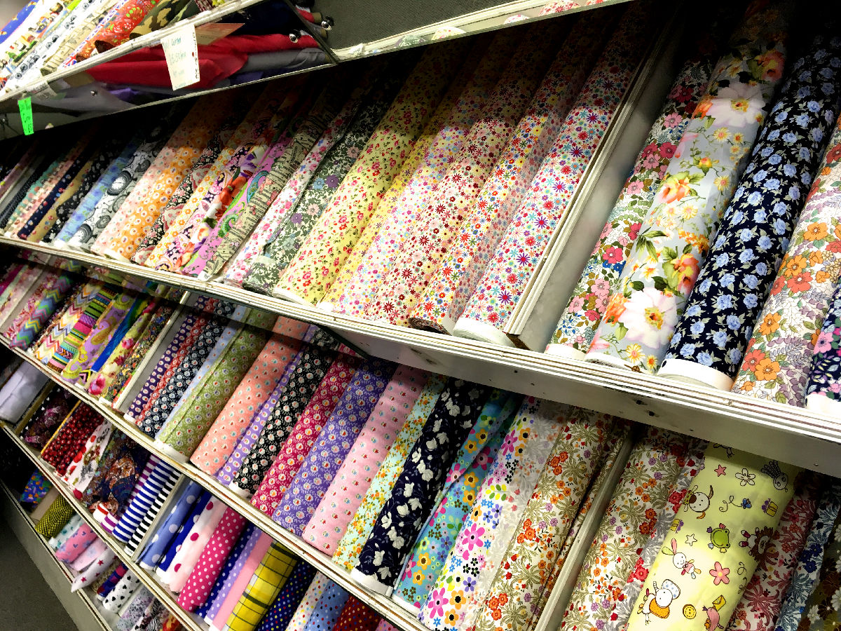 London markets: Shepherds Bush and Goldhawk Road fabric shopping