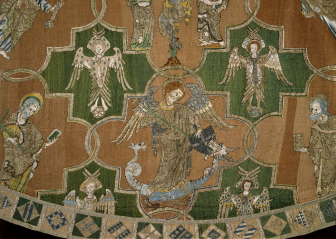 Detail from the Syon Cope, 1310-1320. (c) Victoria and Albert Museum, London